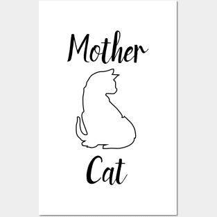 Cat mom Posters and Art